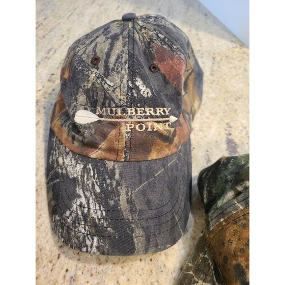 3 Camoflauge Caps Hats Mossy Oak NWT- NC Hunt Lumber,  Cabelas, Mulberry Point. - Picture 3 of 12